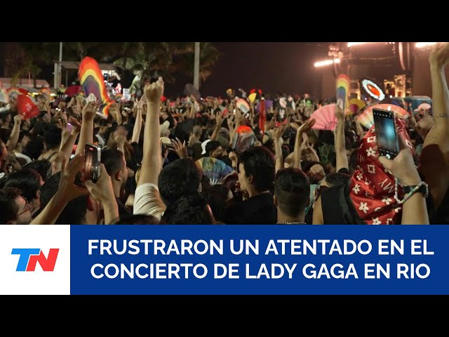 atentado concierto de Lady Gaga