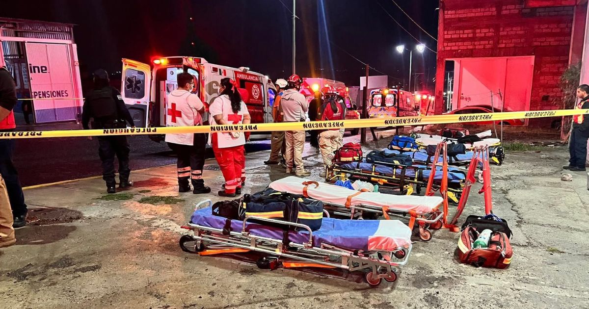 12 internos fallecen en anexo de Guanajuato tras incendio