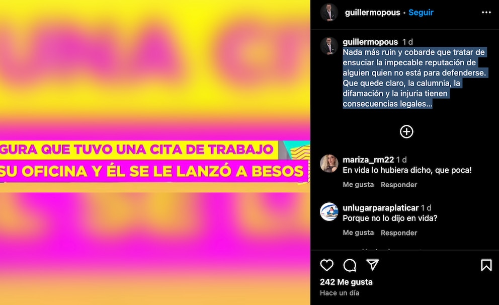 Acusaciones Bárbara de Regil