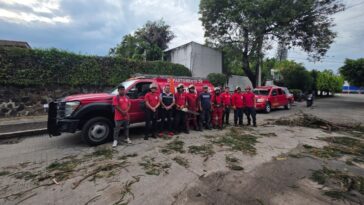 Atienden afectaciones en Cuautla tras lluvias