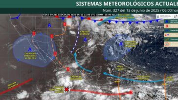 Ciclón “Dalila” traerá lluvias fuertes a Morelos