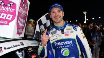 Daniel Suárez clasifica para la NASCAR Cup Series