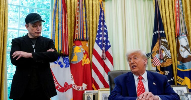 ¿Divorcio?: Donald Trump y Elon Musk terminan su amistad