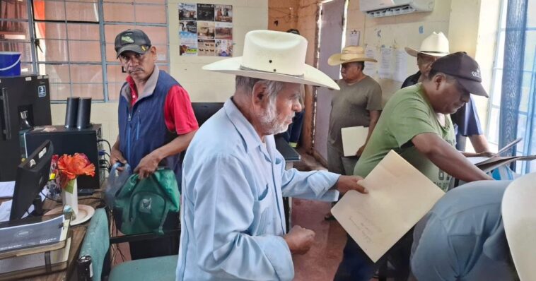 Entregan documentación para el apoyo de fertilizante a productores