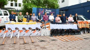 Fortalecen al Comité de Contingencias con equipamiento
