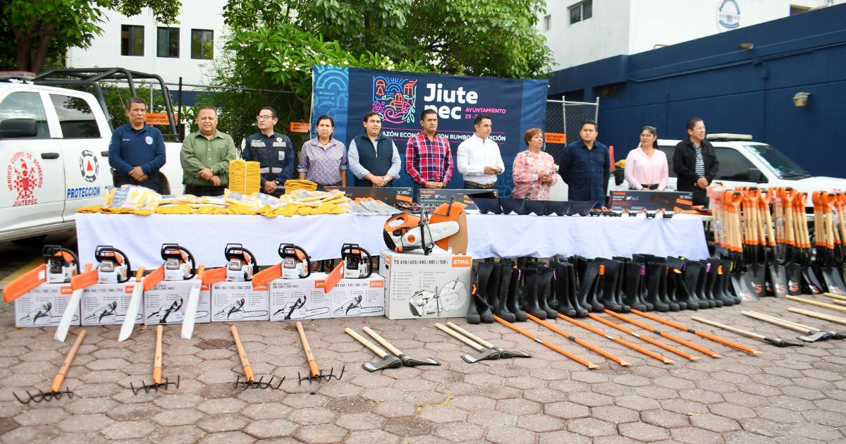 Fortalecen al Comité de Contingencias con equipamiento