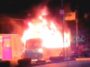 Hallan cinco cuerpos en autobús calcinado en Acapulco