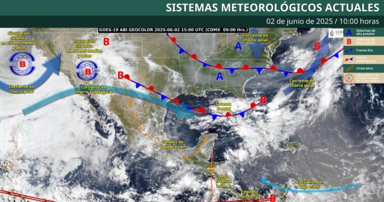 Lluvias y calor para esta semana en Morelos