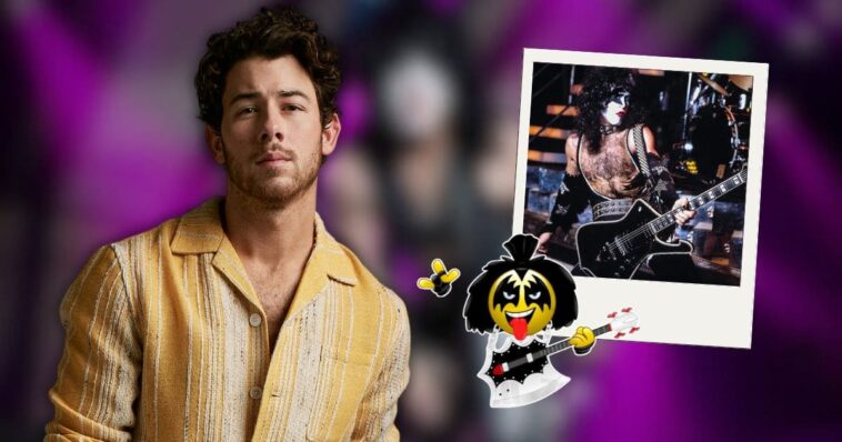 Nikc Jonas y Paul Stanley