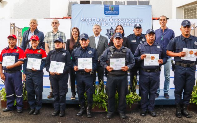 Policías de Cuernavaca