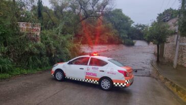 Yautepec termina con afectaciones tras fuertes lluvias