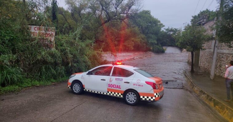 Yautepec termina con afectaciones tras fuertes lluvias