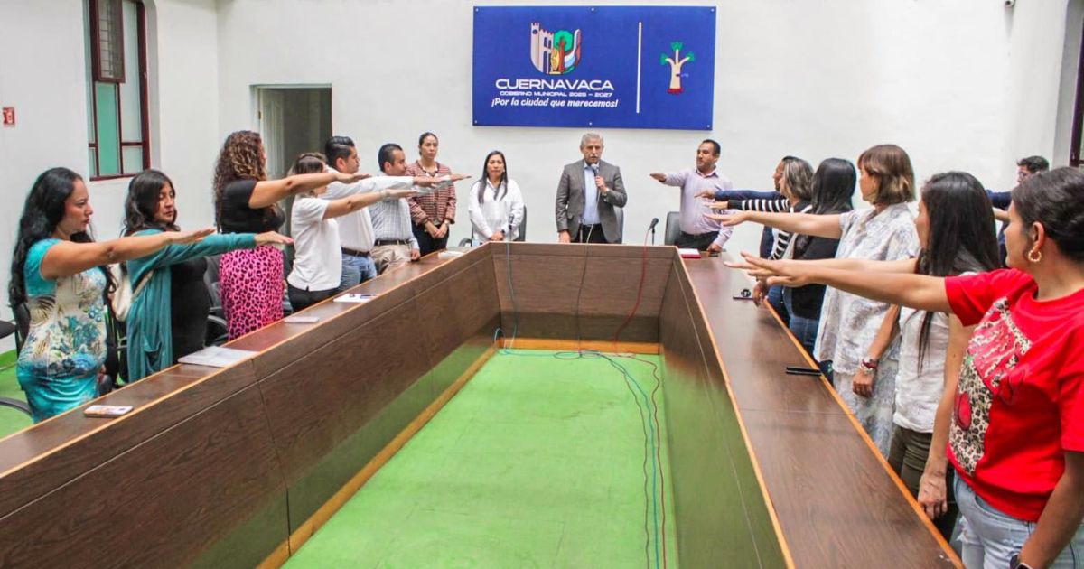 Alcalde de Cuernavaca reconoció a la base trabajadora