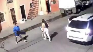 Cámara de vigilancia capta feminicidio en Jalisco