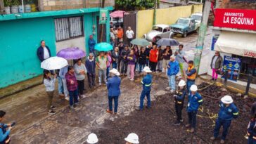 Continúa el avance de rehabilitación en la calle Lauro Ortega