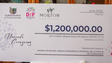 DIF Cuernavaca rompe récord de recaudación con "Uniendo Corazones"