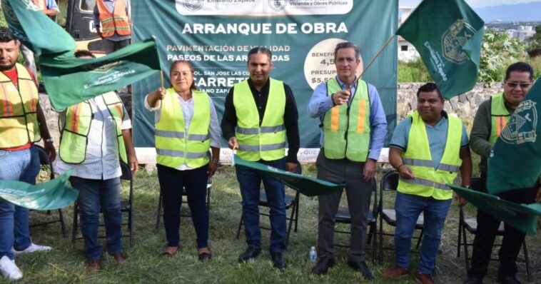 Después de 15 años, pavimentarán la avenida Paseos de las Arboleadas