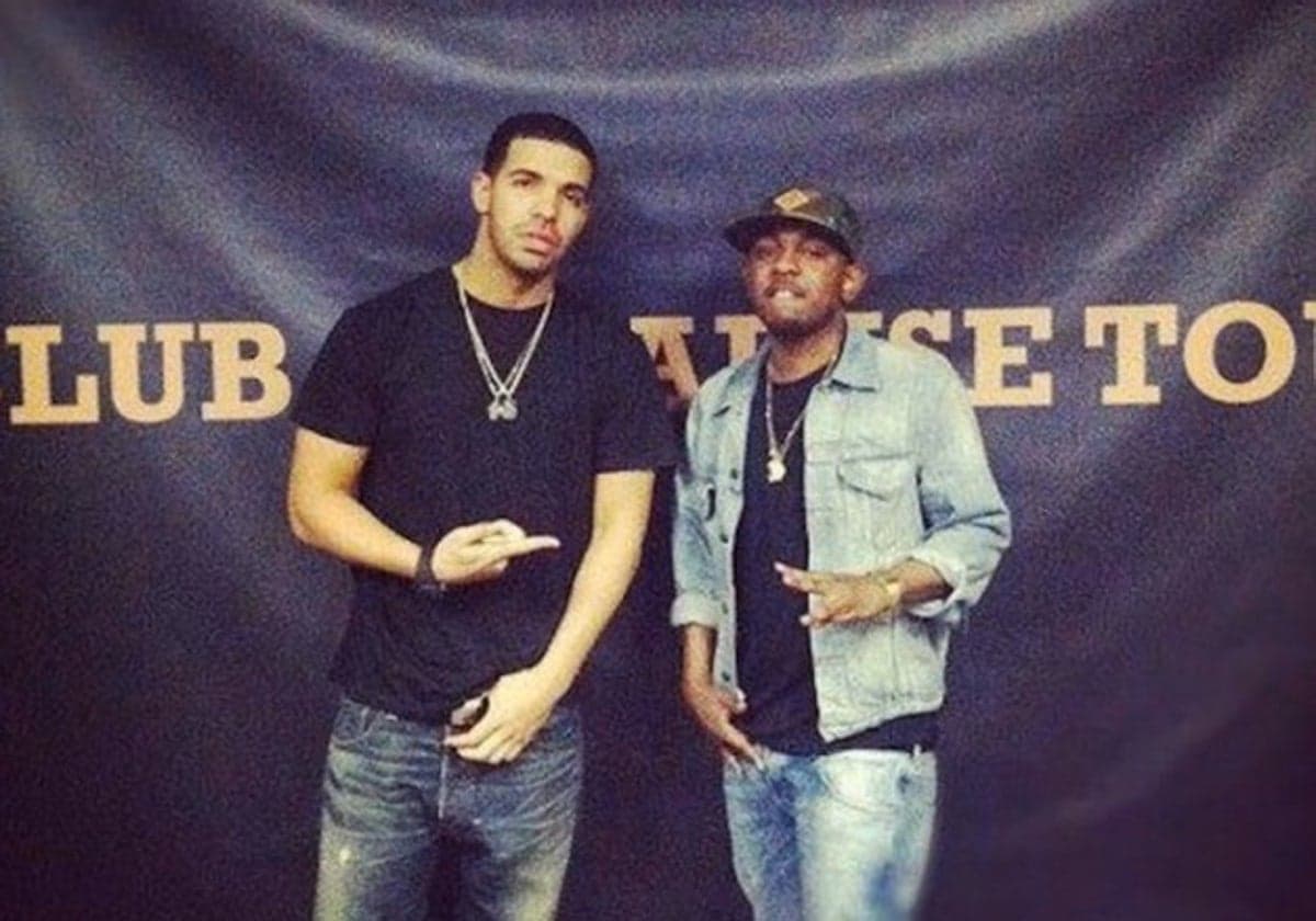 Drake y Kendrick Lamar 