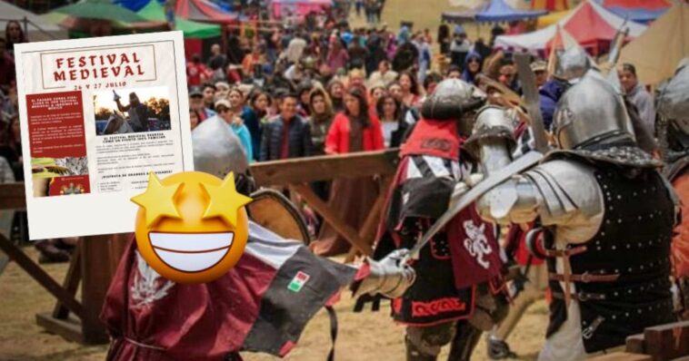 Festival medieval jardines de México