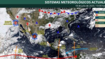 Fin de semana con tardes lluviosas y calor en Morelos