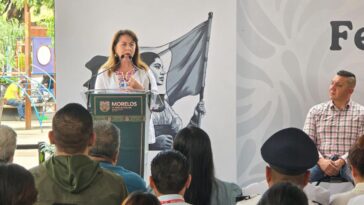 Gobernadora de Morelos inaugura Feria del Empleo en Yecapixtla