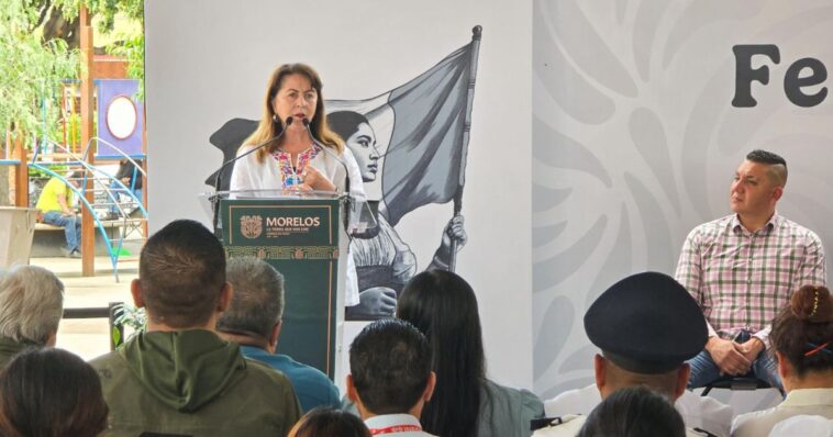 Gobernadora de Morelos inaugura Feria del Empleo en Yecapixtla