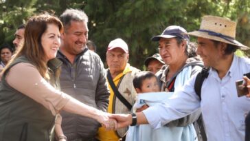 Impulsa Margarita González Saravia reforestación y captación de agua en comunidades de Morelos