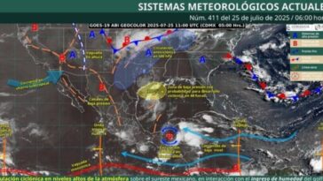 Lluvias, tormentas y calor en Morelos para este fin