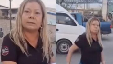 “Lady Tamales”: Mujer destruye puesto de una vendedora ambulante