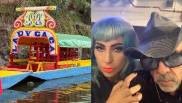 Lady gaga y tim burton xochimilco
