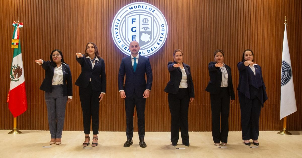 Mujeres asumen mandos en Fiscalía de Morelos