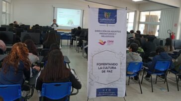 Promueven la cultura de la paz a jóvenes cuernavacenses