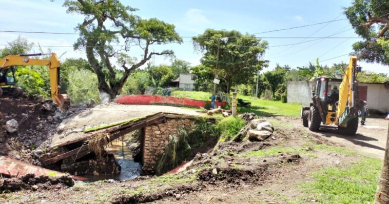 Reconstruirán el Puente Rojo de colonia Tres de Mayo en Cuautla
