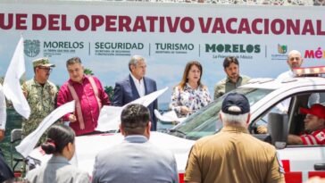 Refuerzan seguridad en Cuernavaca por vacaciones