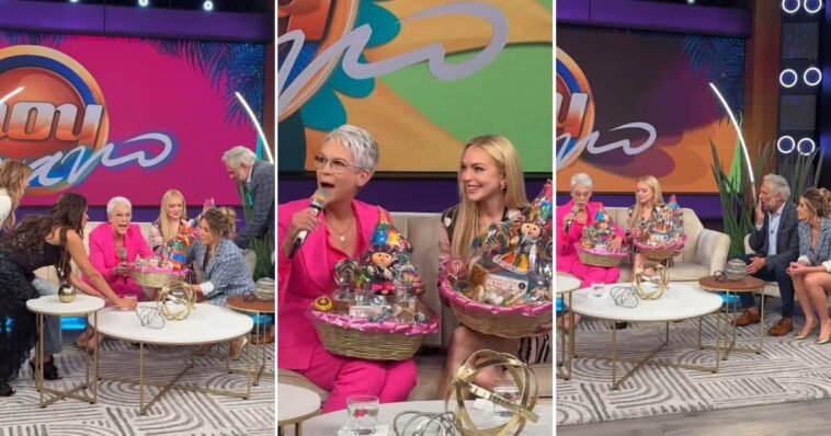 lindsay lohan y jamie lee curtis en Hoy