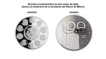 Banco de México lanza moneda conmemorativa de 100 años