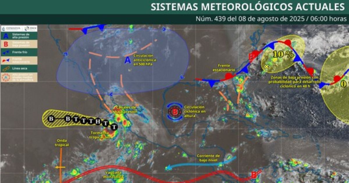 Con calor, pero con lluvias vespertinas para este fin de semana