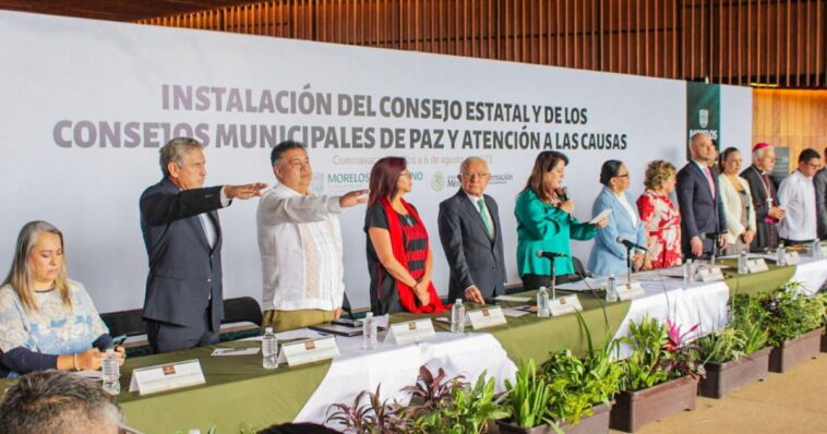 Cuernavaca se une a estrategia nacional de paz