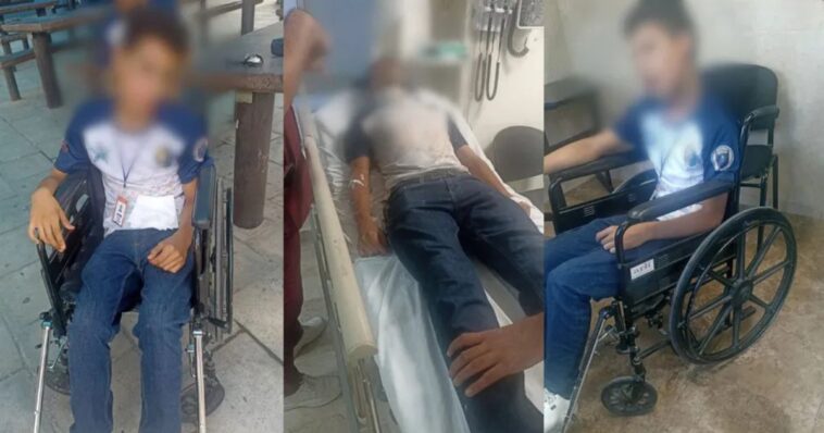 Estudiante termina en silla de ruedas tras golpe en la cabeza