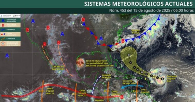 Fin de semana lluvias vespertinas en Morelos