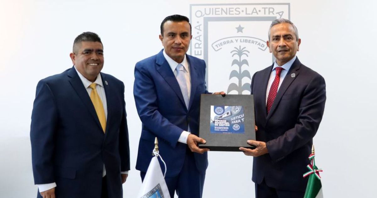 Fiscalía de Morelos entrega informe semestral a Congreso Local