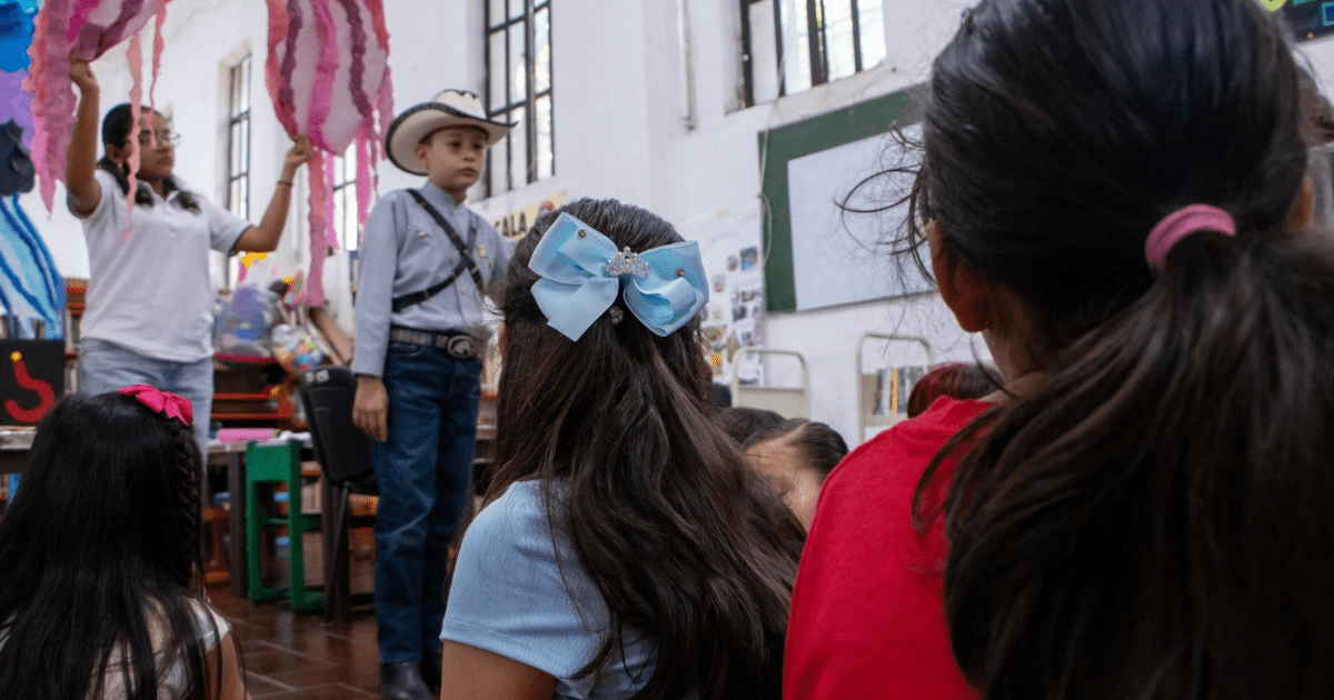 Infancias celebran el natalicio de Emiliano Zapata Salazar