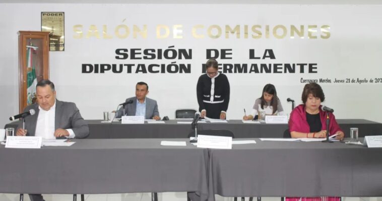 Isaac Pimentel Mejía celebra sesión de la Diputación Permanente