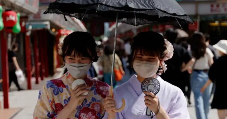 Japón tiene la temperatura más alta de su historia
