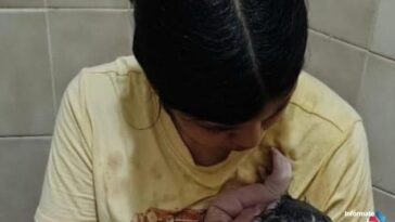 da a luz en el baño dl IMSS