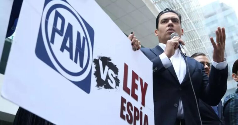 PAN presenta amparos contra la “leyes espía”