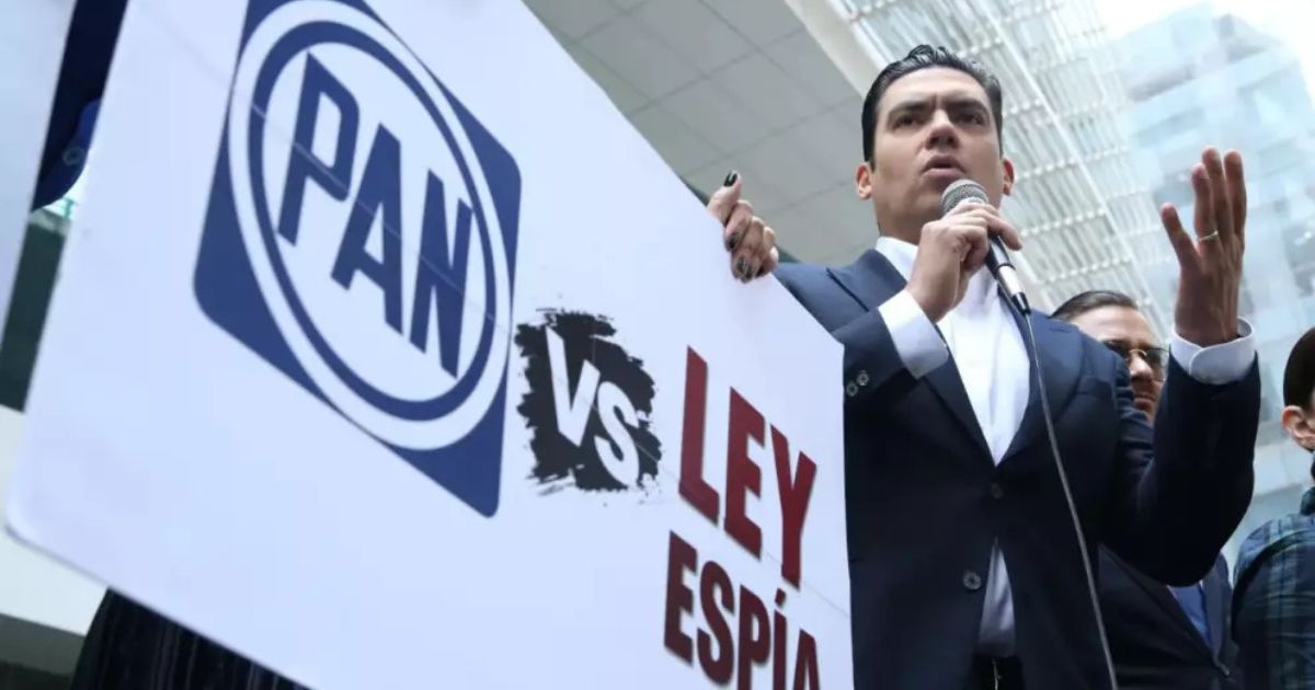 PAN presenta amparos contra la “leyes espía”
