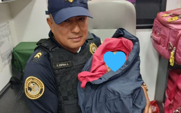 bebé abandonado,