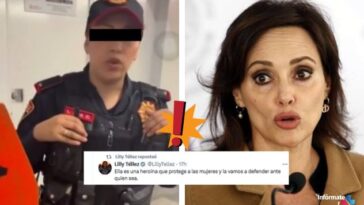 Lilly Téllez llama heroína a policía