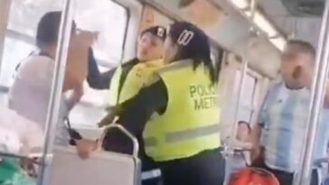 Policías y merenguero protagonizan pelea en el Metro de CDMX